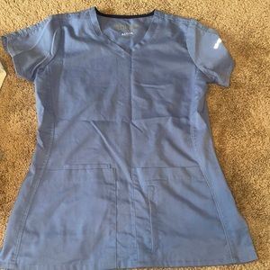 Ceil blue greys anatomy scrub shirt